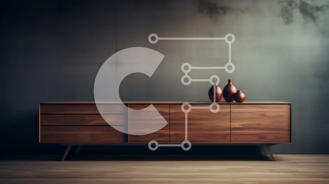 Intra Συλλεκτικό Ξύλινο Παζλ Plywood  4mm - Ξύλινος μπουφές με βάζα Σε Ξύλινο Κουτί - Διαστάσεις Puzzle: 10x10 cm – 25 κομμάτια