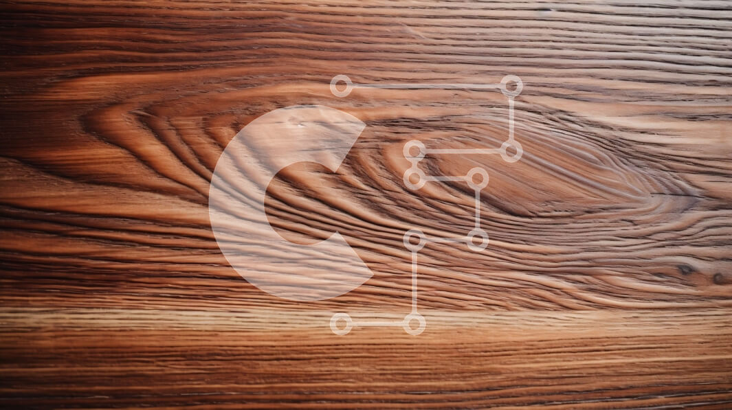 Intra Συλλεκτικό Ξύλινο Παζλ Plywood  4mm - Κοντινή όψη της ξεπερασμένης ξύλινης επιφάνειας με κυματιστή υφή Σε Ξύλινο Κουτί - Διαστάσεις Puzzle: 10x10 cm – 25 κομμάτια