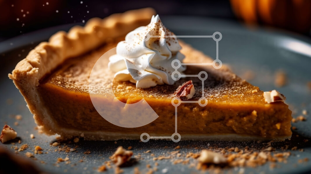 Σετ των 2 Intra Συλλεκτικό Ξύλινο Παζλ Plywood  4mm - Νόστιμη κολοκυθόπιτα με σαντιγί και κουκουνάρι από πάνω Σε Ξύλινο Κουτί - Διαστάσεις: 10x10 cm – 25 κομμάτια