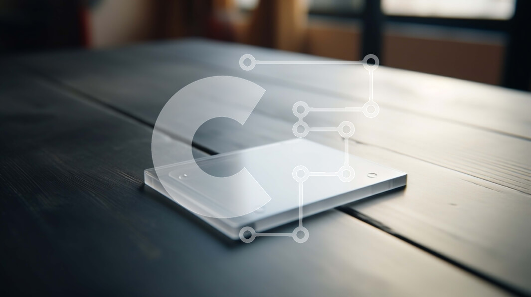 Intra Συλλεκτικό Ξύλινο Παζλ Plywood  4mm - Διαφανής πλαστική συσκευή σε ξύλινο τραπέζι Σε Ξύλινο Κουτί - Διαστάσεις: 10x10 cm – 25 κομμάτια