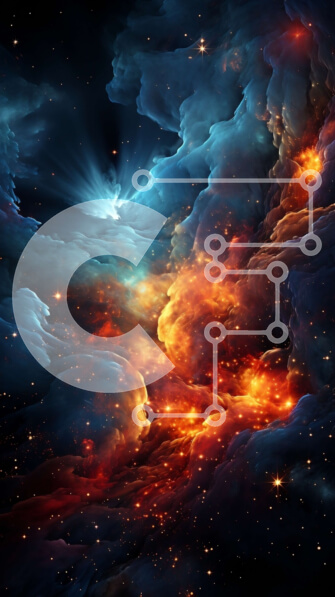 Intra Συλλεκτικό Ξύλινο Παζλ Plywood  4mm - Καταπληκτική εικόνα νεφελώματος - Ένα παράθυρο στην ομορφιά του σύμπαντος Σε Ξύλινο Κουτί - Διαστάσεις Puzzle: 10x10 cm – 25 κομμάτια