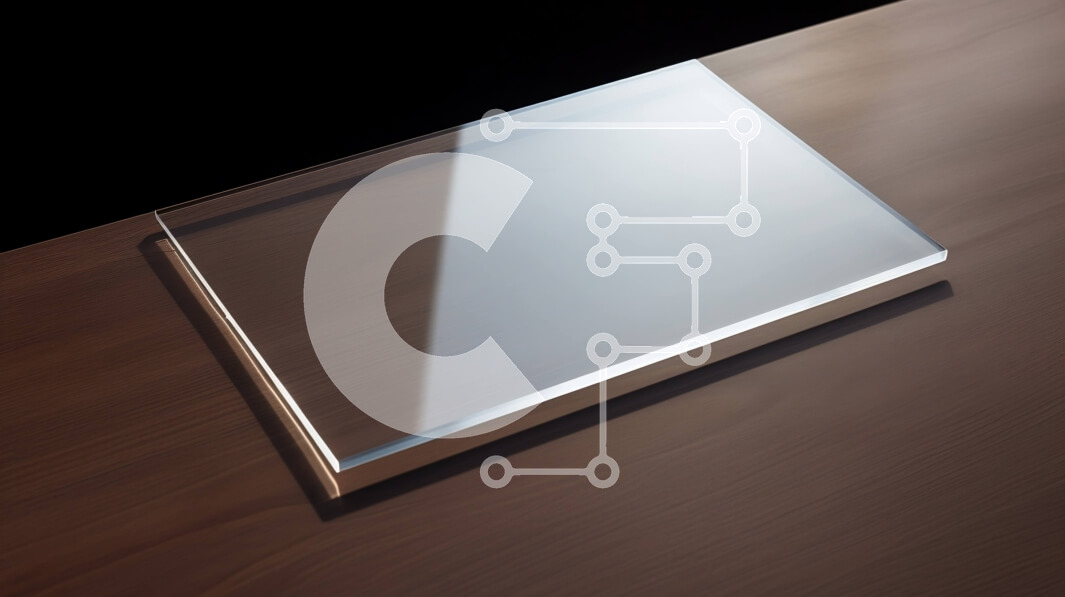 Intra Συλλεκτικό Ξύλινο Παζλ Plywood  4mm - Διαφανές γυάλινο κουτί σε ξύλινο τραπέζι για προβολή ή αποθήκευση Σε Ξύλινο Κουτί - Διαστάσεις Puzzle: 10x10 cm – 25 κομμάτια