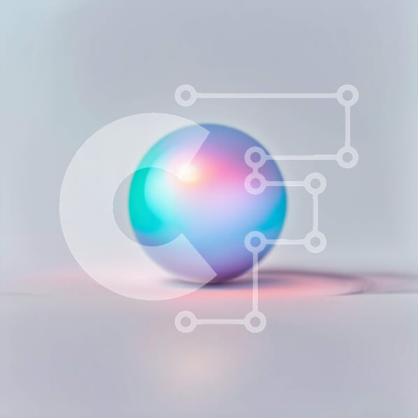 Intra Συλλεκτικό Ξύλινο Παζλ Plywood  4mm - Δονούμενη εικόνα μιας πολύχρωμης λαμπερής μπάλας σε μια λευκή επιφάνεια Σε Ξύλινο Κουτί - Διαστάσεις: 10x10 cm – 25 κομμάτια