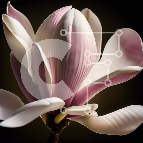 Intra Συλλεκτικό Ξύλινο Παζλ Plywood  4mm - Εκπληκτική εικόνα ενός ευαίσθητου λουλουδιού σε πλήρη άνθιση Σε Ξύλινο Κουτί - Διαστάσεις: 10x10 cm – 25 κομμάτια