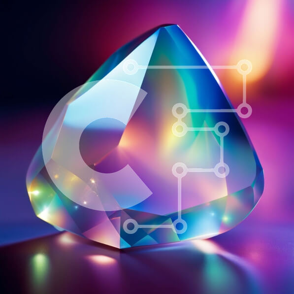 Intra Συλλεκτικό Ξύλινο Παζλ Plywood  4mm - Λαμπερή κρυστάλλινη σφαίρα που εκπέμπει έντονο πολύχρωμο φως Σε Ξύλινο Κουτί - Διαστάσεις Puzzle: 10x10 cm – 25 κομμάτια