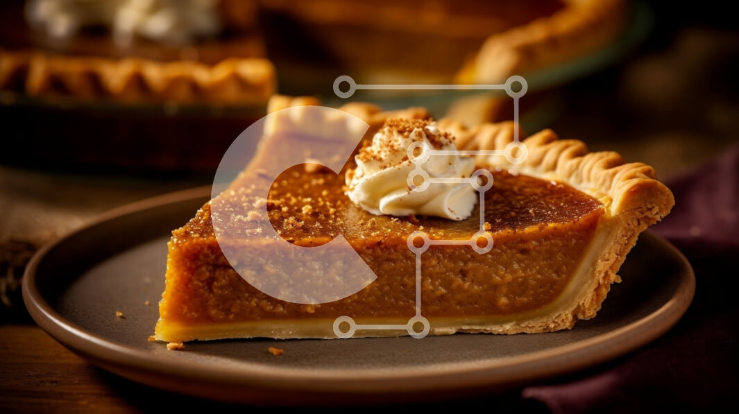 Σετ των 2 Intra Συλλεκτικό Ξύλινο Παζλ Plywood  4mm - Φέτα κολοκυθόπιτα με σαντιγί από πάνω Σε Ξύλινο Κουτί - Διαστάσεις: 10x10 cm – 25 κομμάτια