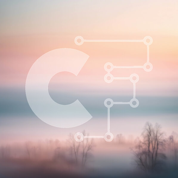 Intra Συλλεκτικό Ξύλινο Παζλ Plywood  4mm - Όμορφη εικόνα ενός ομιχλώδους τοπίου στο ηλιοβασίλεμα Σε Ξύλινο Κουτί - Διαστάσεις: 10x10 cm – 25 κομμάτια