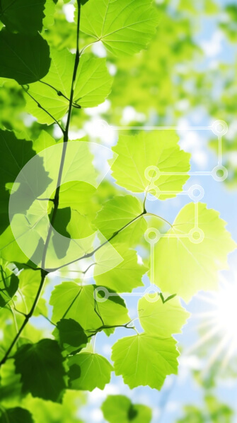 Σετ των 2 Intra Συλλεκτικό Ξύλινο Παζλ Plywood  4mm - Πράσινο δέντρο με το φως του ήλιου που λάμπει μέσα από τα φύλλα Σε Ξύλινο Κουτί - Διαστάσεις: 10x10 cm – 25 κομμάτια