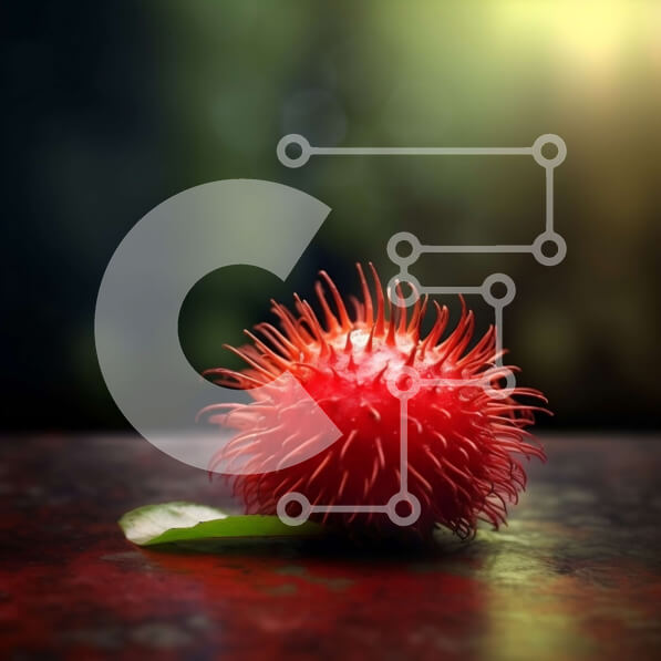 Σετ των 2 Intra Συλλεκτικό Ξύλινο Παζλ Plywood  4mm - Φρέσκα και φρουτώδη: Κόκκινα φρούτα σε ξύλινο τραπέζι Σε Ξύλινο Κουτί - Διαστάσεις: 10x10 cm – 25 κομμάτια