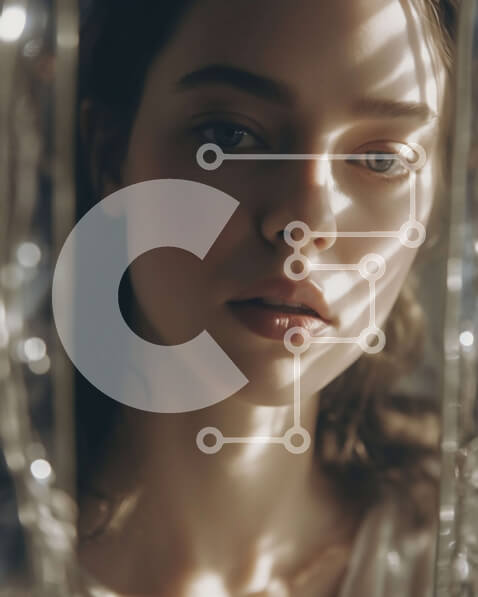 Intra Συλλεκτικό Ξύλινο Παζλ Plywood  4mm - Όμορφο πορτρέτο μιας νεαρής γυναίκας που κοιτάζει έξω από ένα παράθυρο Σε Ξύλινο Κουτί - Διαστάσεις Puzzle: 10x10 cm – 25 κομμάτια