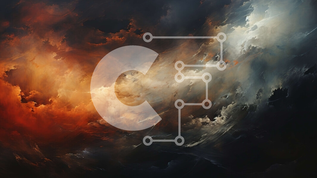 Intra Συλλεκτικό Ξύλινο Παζλ Plywood  4mm - Σκοτεινός Θυελλώδης Ουρανός με Κεραυνό Σε Ξύλινο Κουτί - Διαστάσεις Puzzle: 10x10 cm – 25 κομμάτια