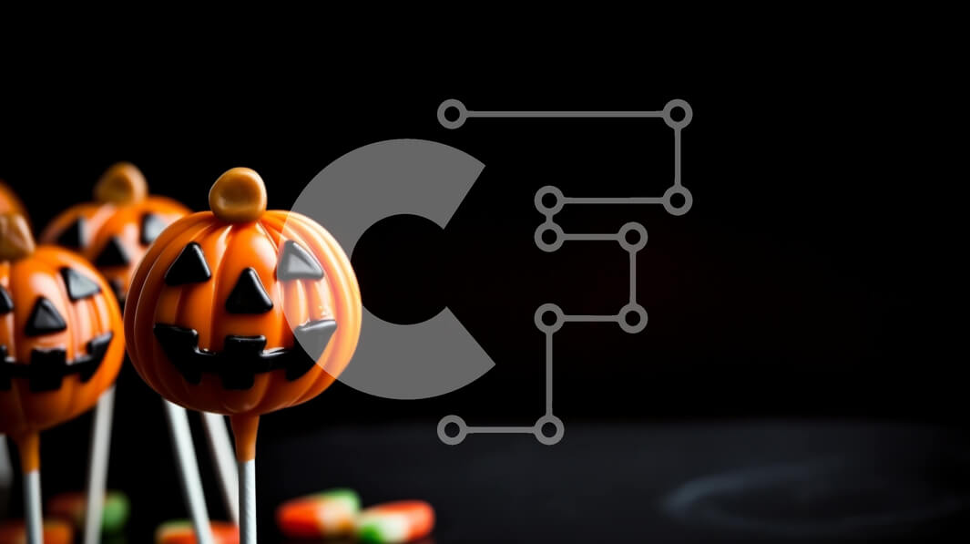 Σετ των 2 Intra Συλλεκτικό Ξύλινο Παζλ Plywood  4mm - Cake Pops σε σχήμα κολοκύθας με ζαχαρωτά και ζελέ Σε Ξύλινο Κουτί - Διαστάσεις: 10x10 cm – 25 κομμάτια