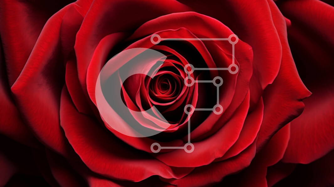 Intra Συλλεκτικό Ξύλινο Παζλ Plywood  4mm - Κόκκινο τριαντάφυλλο σε σχήμα ανάποδης καρδιάς Σε Ξύλινο Κουτί - Διαστάσεις: 10x10 cm – 25 κομμάτια