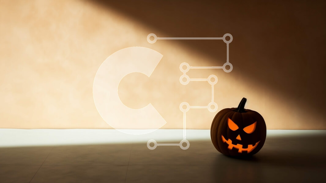 Intra Συλλεκτικό Ξύλινο Παζλ Plywood  4mm - Φωτισμένη κολοκύθα σε ένα δωμάτιο Σε Ξύλινο Κουτί - Διαστάσεις Puzzle: 10x10 cm – 25 κομμάτια