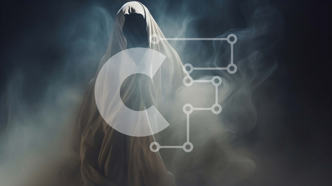 Intra Συλλεκτικό Ξύλινο Παζλ Plywood  4mm - Ghostly Figure σε καπνό και ομίχλη Σε Ξύλινο Κουτί - Διαστάσεις Puzzle: 10x10 cm – 25 κομμάτια