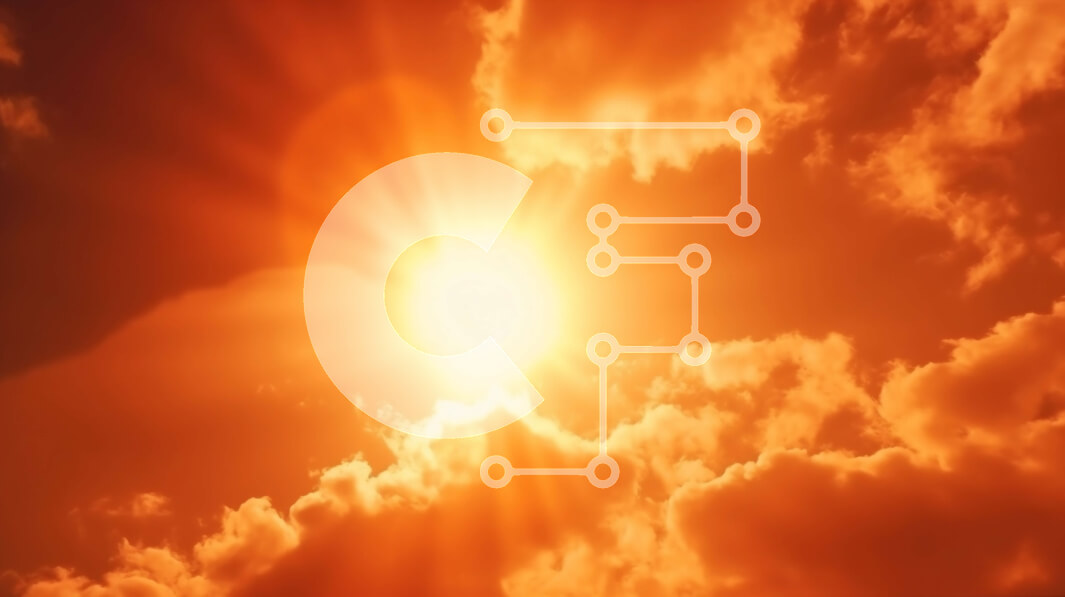 Intra Συλλεκτικό Ξύλινο Παζλ Plywood  4mm - Όμορφη εικόνα των ακτίνων του ήλιου και των σύννεφων στον καθαρό μπλε ουρανό Σε Ξύλινο Κουτί - Διαστάσεις: 10x10 cm – 25 κομμάτια