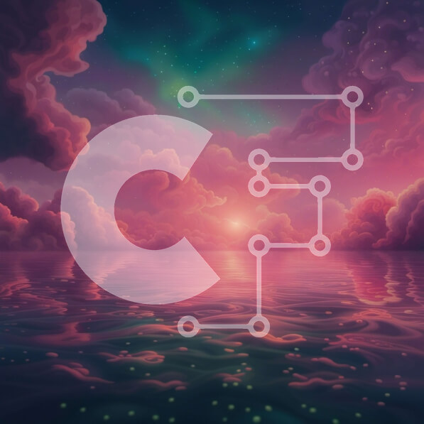 Intra Συλλεκτικό Ξύλινο Παζλ Plywood  4mm - Εκπληκτικό ηλιοβασίλεμα πάνω από το νερό με ροζ και μωβ ουρανό Σε Ξύλινο Κουτί - Διαστάσεις: 10x10 cm – 25 κομμάτια