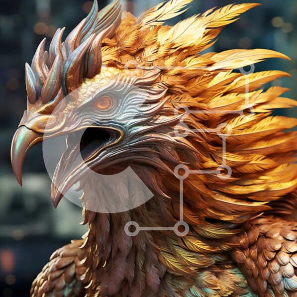 Intra Συλλεκτικό Ξύλινο Παζλ Plywood  4mm - Εκπληκτική εικόνα ενός χρυσαετού στο ηλιοβασίλεμα Σε Ξύλινο Κουτί - Διαστάσεις: 10x10 cm – 25 κομμάτια