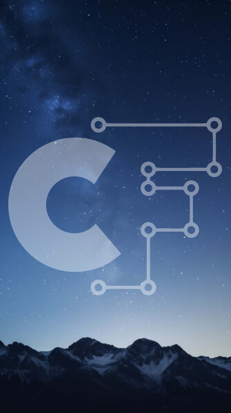 Σετ των 2 Intra Συλλεκτικό Ξύλινο Παζλ Plywood  4mm - Έναστρος νυχτερινός ουρανός με βουνά και κινητό τηλέφωνο Σε Ξύλινο Κουτί - Διαστάσεις: 10x10 cm – 25 κομμάτια