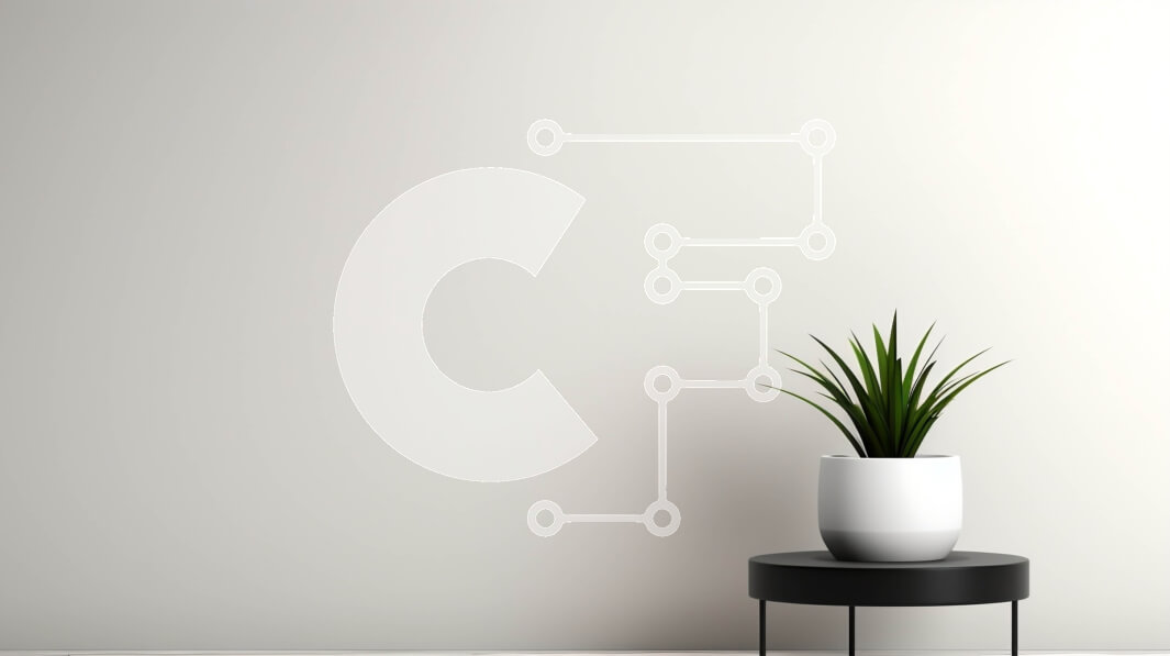 Intra Συλλεκτικό Ξύλινο Παζλ Plywood  4mm - Λευκό βάζο με φυτό σε γλάστρα σε μαύρο σκαμπό Σε Ξύλινο Κουτί - Διαστάσεις Puzzle: 10x10 cm – 25 κομμάτια