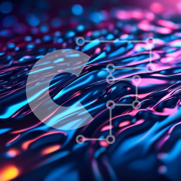 Intra Συλλεκτικό Ξύλινο Παζλ Plywood  4mm - Ζωντανή και λεπτομερής αφηρημένη εικόνα του ρέοντος μπλε και μοβ υγρού Σε Ξύλινο Κουτί - Διαστάσεις Puzzle: 10x10 cm – 25 κομμάτια