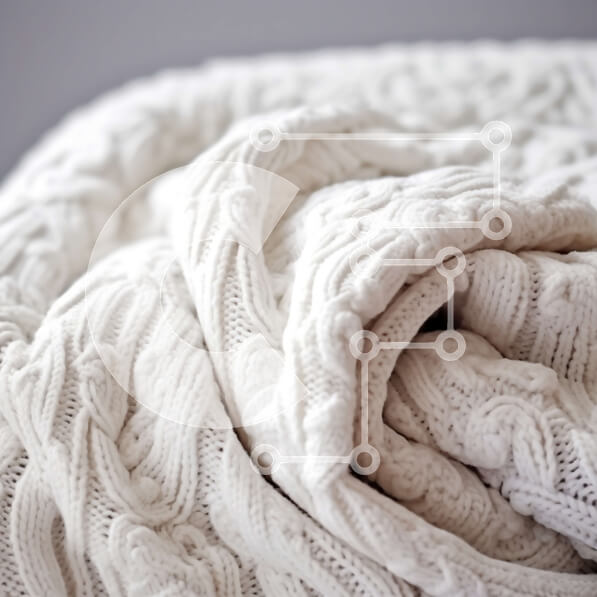 Intra Συλλεκτικό Ξύλινο Παζλ Plywood  4mm - Cozy Up με μια λευκή κουβέρτα με καλώδιο στο κρεβάτι σας Σε Ξύλινο Κουτί - Διαστάσεις Puzzle: 10x10 cm – 25 κομμάτια