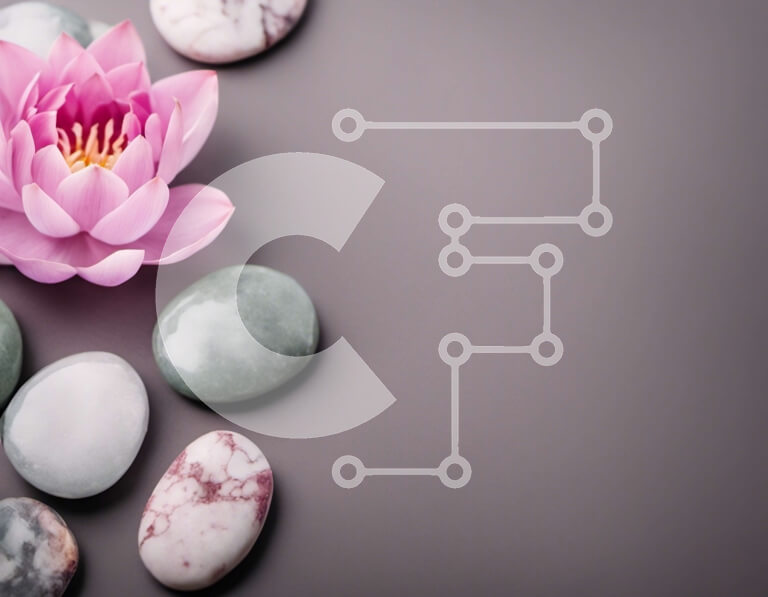 Intra Συλλεκτικό Ξύλινο Παζλ Plywood  4mm - Ροζ λουλούδι λωτού σε σκούρο φόντο Σε Ξύλινο Κουτί - Διαστάσεις: 10x10 cm – 25 κομμάτια