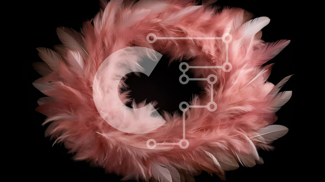 Intra Συλλεκτικό Ξύλινο Παζλ Plywood  4mm - Fluffy Pink Feather Boa για μόδα και κοστούμια Σε Ξύλινο Κουτί - Διαστάσεις Puzzle: 10x10 cm – 25 κομμάτια