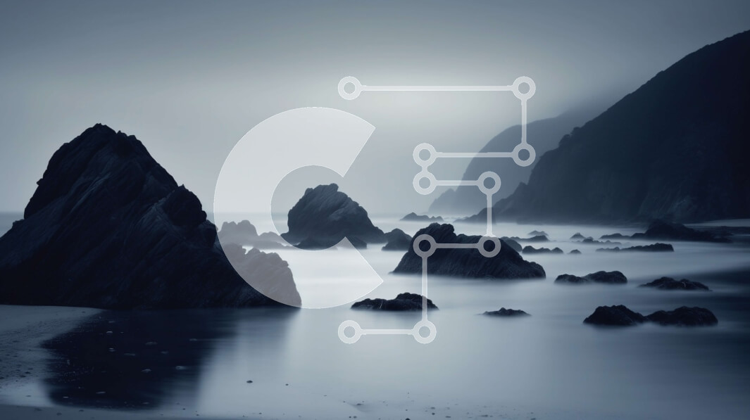 Intra Συλλεκτικό Ξύλινο Παζλ Plywood  4mm - Κυκλοθυμική εικόνα της βραχώδης ακτογραμμής με μεγάλους βράχους που προεξέχουν Σε Ξύλινο Κουτί - Διαστάσεις: 10x10 cm – 25 κομμάτια