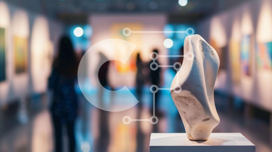 Intra Συλλεκτικό Ξύλινο Παζλ Plywood  4mm - Έκθεση Λευκής Γλυπτικής στην Πινακοθήκη Σε Ξύλινο Κουτί - Διαστάσεις Puzzle: 10x10 cm – 25 κομμάτια