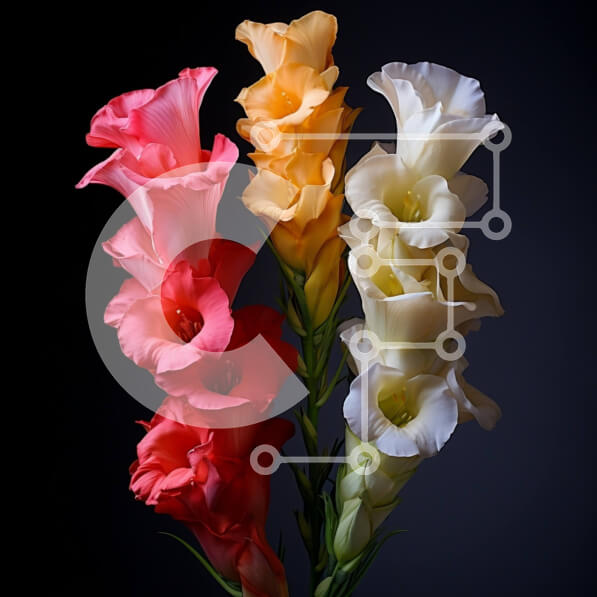 Intra Συλλεκτικό Ξύλινο Παζλ Plywood  4mm - Όμορφο μπουκέτο με τουλίπες σε ένα διάφανο βάζο Σε Ξύλινο Κουτί - Διαστάσεις: 10x10 cm – 25 κομμάτια