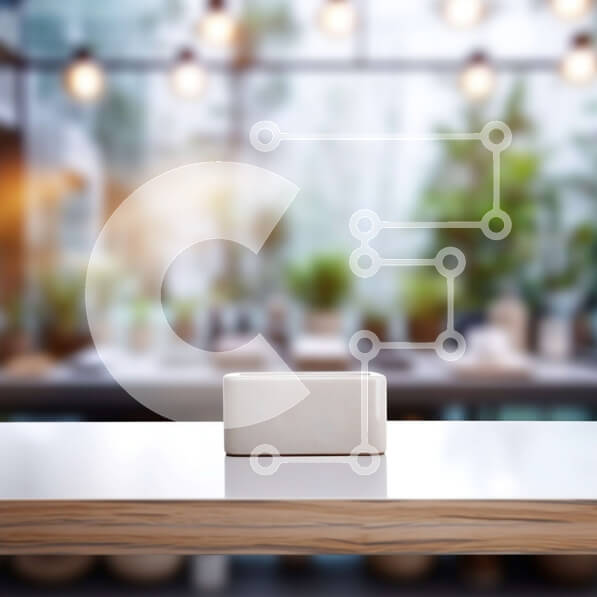 Intra Συλλεκτικό Ξύλινο Παζλ Plywood  4mm - Ξύλινο τραπέζι με λευκό μπλοκ Σε Ξύλινο Κουτί - Διαστάσεις: 10x10 cm – 25 κομμάτια