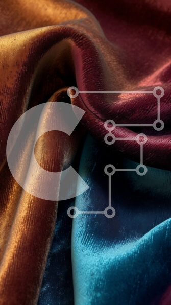 Intra Συλλεκτικό Ξύλινο Παζλ Plywood  4mm - Κοντινή όψη μιας αστραφτερής βελούδινης κουρτίνας Σε Ξύλινο Κουτί - Διαστάσεις Puzzle: 10x10 cm – 25 κομμάτια