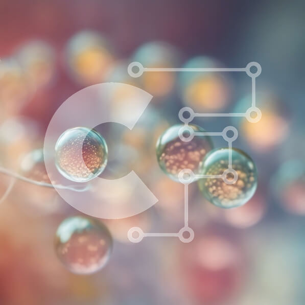 Intra Συλλεκτικό Ξύλινο Παζλ Plywood  4mm - Κοντινή όψη αιωρούμενων γυάλινων αντικειμένων Σε Ξύλινο Κουτί - Διαστάσεις Puzzle: 10x10 cm – 25 κομμάτια