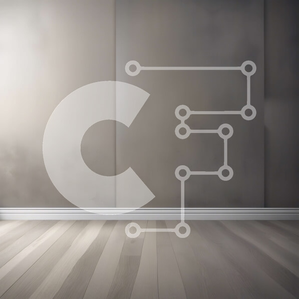 Intra Συλλεκτικό Ξύλινο Παζλ Plywood  4mm - Μινιμαλιστικό εσωτερικό - Κενό δωμάτιο με χαμηλό φωτισμό με ξύλινο πάτωμα και γκρι τοίχους Σε Ξύλινο Κουτί - Διαστάσεις Puzzle: 10x10 cm – 25 κομμάτια