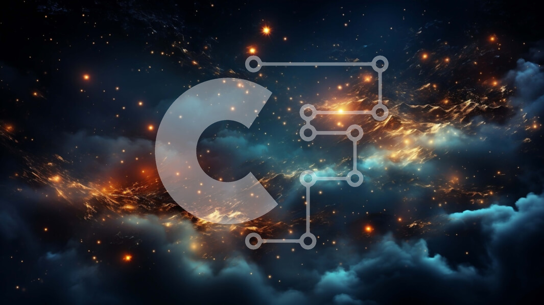 Intra Συλλεκτικό Ξύλινο Παζλ Plywood  4mm - Όμορφη εικόνα ενός σκοτεινού νυχτερινού ουρανού με λαμπερά σύννεφα Σε Ξύλινο Κουτί - Διαστάσεις: 10x10 cm – 25 κομμάτια