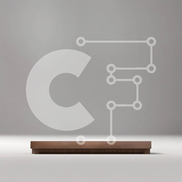 Intra Συλλεκτικό Ξύλινο Παζλ Plywood  4mm - Απλό και μινιμαλιστικό καφέ ξύλινο ράφι σε λευκή επιφάνεια Σε Ξύλινο Κουτί - Διαστάσεις Puzzle: 10x10 cm – 25 κομμάτια