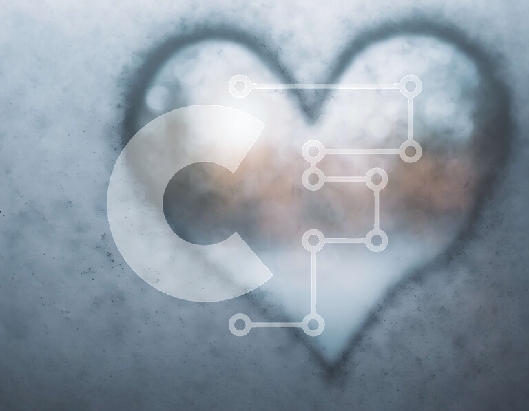 Intra Συλλεκτικό Ξύλινο Παζλ Plywood  4mm - Μοτίβο σε σχήμα καρδιάς στο χιόνι Σε Ξύλινο Κουτί - Διαστάσεις: 10x10 cm – 25 κομμάτια