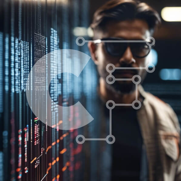 Intra Συλλεκτικό Ξύλινο Παζλ Plywood  4mm - Άτομο που σπουδάζει ή εργάζεται με την τεχνολογία πληροφοριών Σε Ξύλινο Κουτί - Διαστάσεις Puzzle: 10x10 cm – 25 κομμάτια