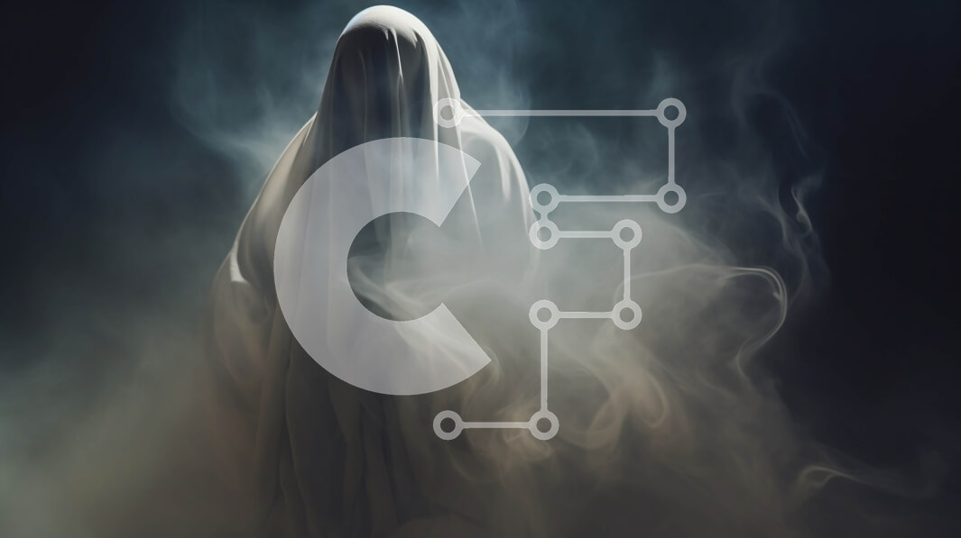 Intra Συλλεκτικό Ξύλινο Παζλ Plywood  4mm - Mysterious White Ghost in the Dark with Surrounding Smoke Σε Ξύλινο Κουτί - Διαστάσεις Puzzle: 10x10 cm – 25 κομμάτια