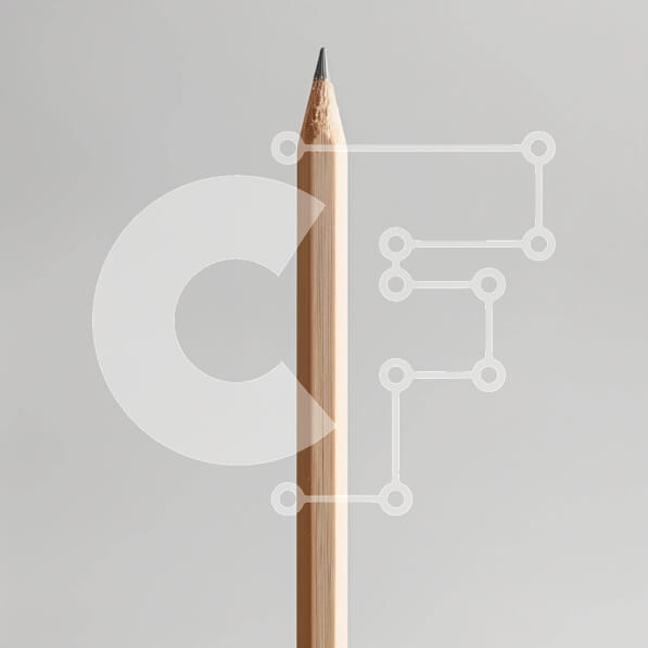 Intra Συλλεκτικό Ξύλινο Παζλ Plywood  4mm - Ξύλινο μολύβι που στέκεται όρθιο Σε Ξύλινο Κουτί - Διαστάσεις: 10x10 cm – 25 κομμάτια