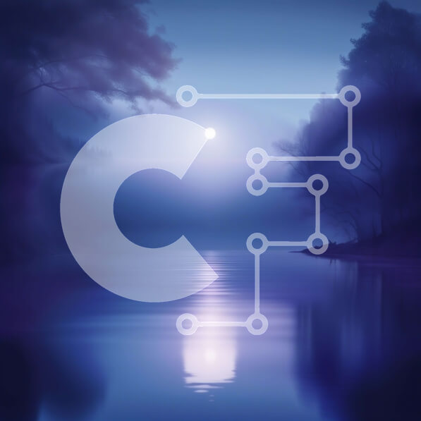 Intra Συλλεκτικό Ξύλινο Παζλ Plywood  4mm - Απόκοσμη και μυστηριώδης εικόνα ενός δάσους τη νύχτα με πανσέληνο Σε Ξύλινο Κουτί - Διαστάσεις: 10x10 cm – 25 κομμάτια