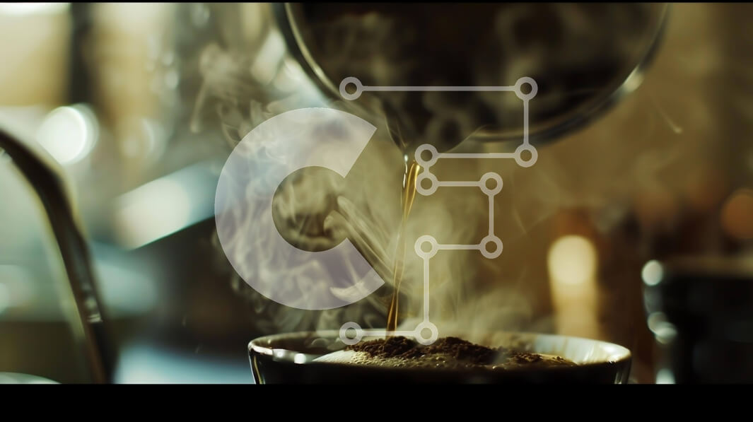 Σετ των 2 Intra Συλλεκτικό Ξύλινο Παζλ Plywood  4mm - Φλιτζάνι καφέ και ζεστά ροφήματα στον ατμό Σε Ξύλινο Κουτί - Διαστάσεις: 10x10 cm – 25 κομμάτια