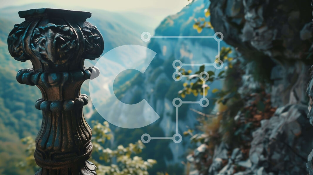 Intra Συλλεκτικό Ξύλινο Παζλ Plywood  4mm - Περίτεχνο ρολόι στο ορεινό τοπίο Σε Ξύλινο Κουτί - Διαστάσεις: 10x10 cm – 25 κομμάτια