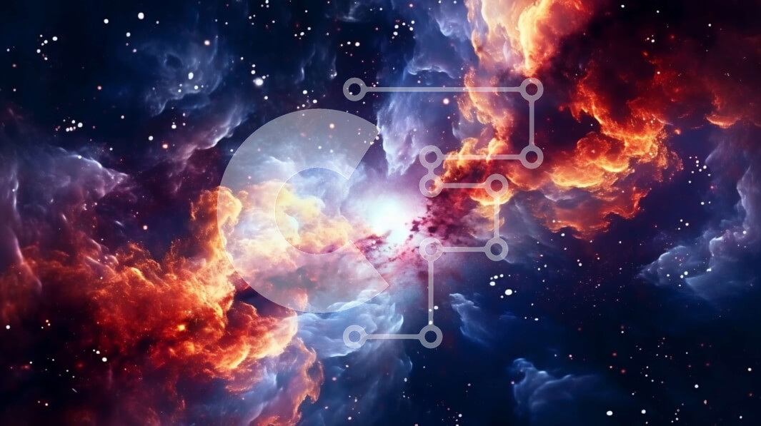 Intra Συλλεκτικό Ξύλινο Παζλ Plywood  4mm - Συναρπαστική εικόνα ενός νεφελώματος στο διάστημα Σε Ξύλινο Κουτί - Διαστάσεις Puzzle: 10x10 cm – 25 κομμάτια