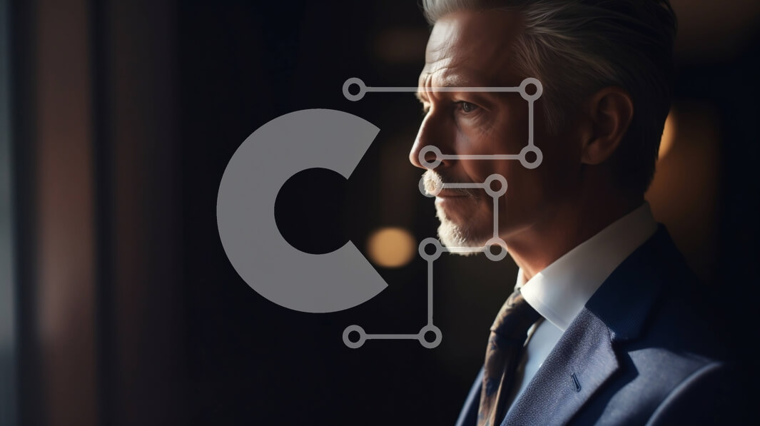 Intra Συλλεκτικό Ξύλινο Παζλ Plywood  4mm - Μεσήλικας επιχειρηματίας από το παράθυρο κοιτάζοντας τον ορίζοντα της πόλης Σε Ξύλινο Κουτί - Διαστάσεις Puzzle: 10x10 cm – 25 κομμάτια