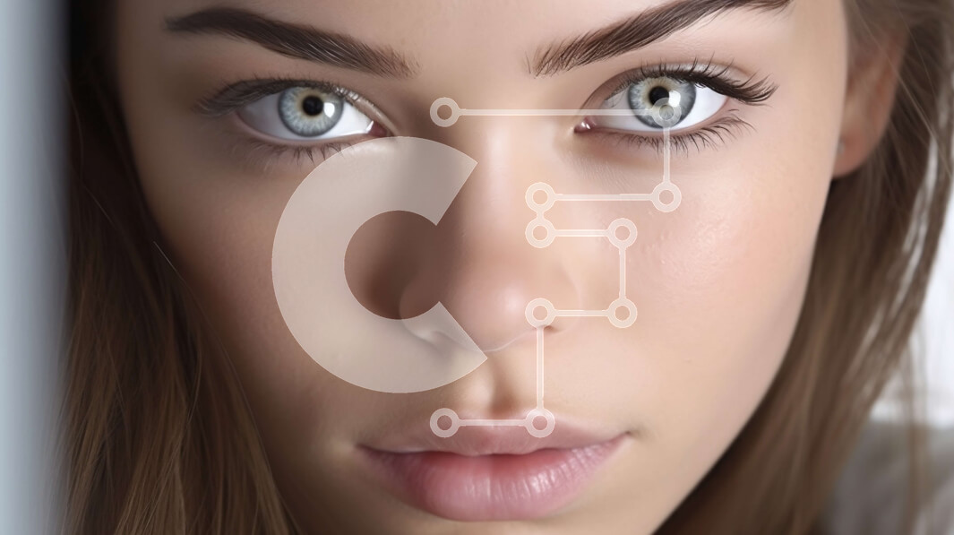 Intra Συλλεκτικό Ξύλινο Παζλ Plywood  4mm - Πανέμορφο πορτρέτο μιας νεαρής γυναίκας με φυσική ομορφιά Σε Ξύλινο Κουτί - Διαστάσεις Puzzle: 10x10 cm – 25 κομμάτια