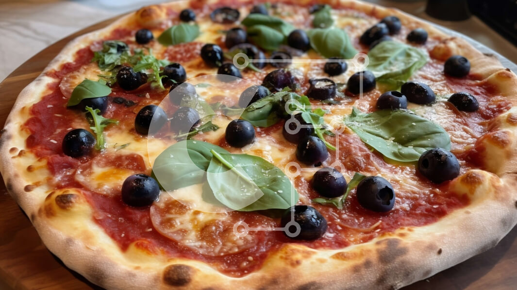 Σετ των 2 Intra Συλλεκτικό Ξύλινο Παζλ Plywood  4mm - Νόστιμη φρεσκοψημένη πίτσα με τραγανή κρούστα και γευστικές επικαλύψεις Σε Ξύλινο Κουτί - Διαστάσεις: 10x10 cm – 25 κομμάτια