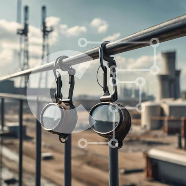 Intra Συλλεκτικό Ξύλινο Παζλ Plywood  4mm - Βιομηχανικά κιάλια για επιτήρηση Σε Ξύλινο Κουτί - Διαστάσεις Puzzle: 10x10 cm – 25 κομμάτια