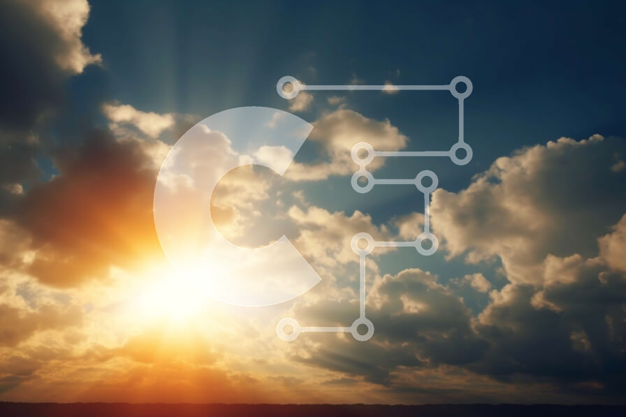 Intra Συλλεκτικό Ξύλινο Παζλ Plywood  4mm - Εκπληκτική εικόνα ενός ηλιοβασιλέματος με σύννεφα Σε Ξύλινο Κουτί - Διαστάσεις: 10x10 cm – 25 κομμάτια